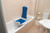 Whisper Ultra Quiet Bath Lift, Blue