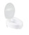 Raised Toilet Seat with Lock and Lid, Standard Seat, 4"