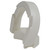 Hinged Toilet Seat Riser, Standard Seat