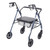 Heavy Duty Bariatric Rollator Rolling Walker with Large Padded Seat, Blue