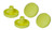 Walker Rear Tennis Ball Glides with Additional Glide Pads, 1 Pair