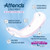 Bladder Control Pad Attends® Discreet 14-1/2 Inch Length Moderate Absorbency Polymer Core One Size Fits Most,71307  (20/BG)