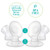 Flange System Evenflo® AdvancedFit™ For evenflo® Advanced Double Electric Breast Pump,71376  (12/CS)