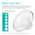Flange System Evenflo® AdvancedFit™ For evenflo® Advanced Double Electric Breast Pump,71376  (12/CS)