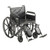 Sentra EC Heavy Duty Wheelchair, Detachable Full Arms, Elevating Leg Rests, 20" Seat