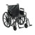 Sentra EC Heavy Duty Wheelchair, Detachable Desk Arms, Swing away Footrests, 22" Seat