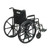 Sentra EC Heavy Duty Wheelchair, Detachable Desk Arms, Swing away Footrests, 24" Seat