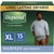 Male Adult Absorbent Underwear Depend® FIT-FLEX® Pull On with Tear Away Seams X-Large Disposable Heavy Absorbency (M-1090313)