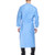 Non-Reinforced Surgical Gown with Towel McKesson X-Large Blue Sterile AAMI Level 3 Disposable,71883  (1/PK)