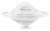 Particulate Respirator / Surgical Mask 3M™ VFlex™ Medical N95 Flat Fold Elastic Strap One Size Fits Most White NonSterile ASTM F1862 Adult,71987  (50/BX)