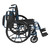 Blue Streak Wheelchair with Flip Back Desk Arms, Swing Away Footrests, 16" Seat