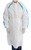 Chemotherapy Procedure Gown Contec® CritiGear™ Small / Medium White NonSterile ASTM D6978-05 Disposable,72468  (10/BG)