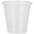 Drinking Cup McKesson 5 oz. Clear Polypropylene Disposable,72493  (100/SL)