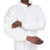 Cleanroom Lab Coat Contec® CritiGear™ White Large Knee Length Disposable,72550  (10/BG)