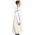 Chemotherapy Procedure Gown 3X-Large White Sterile ASTM F739-12 Disposable,72716  (50/CT)