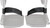 Heel Loops for Swing Away Foot Rest, 1 Pair