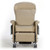 Medical Transport Recliner Asecent II Natural Vinyl Thermoplastic,72886  (1/EA)