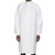 Cleanroom Lab Coat Contec® CritiGear™ White Medium Knee Length Microporous Fabric Disposable (M-1148130)