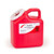 Mailback Sharps Container The Sharps Disposal By Mail System® PRO-TEC® Red Base 11 H X 6 W X 9 L Inch Vertical Entry 2 Gallon,73156  (12/CS)
