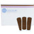 Adhesive Strip Tru-Colour® 1 X 3 Inch Fabric Rectangle Dark Brown Sterile (M-1183080)