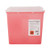 Sharps Container McKesson Prevent® Translucent Red Base 9-1/4 H X 10 W X 6 D Inch Horizontal Entry 2 Gallon (M-1202201)