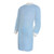 Lab Coat McKesson Blue Large / X-Large Knee Length Spunbond Polypropylene Disposable (M-1207904)