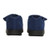 Slippers Silverts® Size 9 / 2X-Wide Navy Blue Easy Closure (M-1219531)