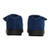 Slippers Silverts® Size 10 / 2X-Wide Navy Blue Easy Closure (M-1219532)