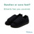 Slippers Silverts® Size 12 / 2X-Wide Black (M-1219602)