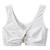Adaptive Front Closure Bra Silverts® White Medium 38 to 40 Inch (M-1227132)