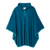 Shower Cape with Hood Silverts® Caribbean Blue One Size Fits Most Front Opening Snap Closure Unisex (M-1227203)
