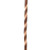 Walking Stick Brazos™ Twisted Wood 58 Inch Height Hickory (M-1229015)