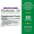 Probiotic Dietary Supplement Nature's Bounty® Ultra Strength Probiotic 10 30 per Bottle Capsule (M-1231647)