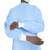 Non-Reinforced Surgical Gown with Towel ULTRA Large Blue Sterile AAMI Level 3 Disposable (M-217165)