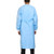 Non-Reinforced Surgical Gown with Towel ULTRA X-Large Blue Sterile AAMI Level 3 Disposable (M-217167)