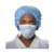 Surgical Mask Soft Touch II Pleated Tie Closure One Size Fits Most Blue NonSterile Not Rated Adult (M-233585)