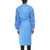 Non-Reinforced Surgical Gown with Towel Astound® Large Blue Sterile AAMI Level 3 Disposable (M-251111)