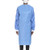 Non-Reinforced Surgical Gown with Towel Astound® Large Blue Sterile AAMI Level 3 Disposable (M-251111)