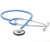 General Exam Stethoscope Proscope™ 660 Light Blue 1-Tube 21 Inch Tube Single Sided Chestpiece (M-256930)
