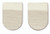Hapad® Heel Pad Wool Felt White (M-301321)