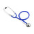 Clinician Stethoscope McKesson Royal Blue 1-Tube 21 Inch Tube Single Sided Chestpiece (M-363738)