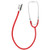 General Exam Stethoscope McKesson Red 1-Tube 22 Inch Tube Double Sided Chestpiece (M-363749)