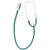 General Exam Stethoscope McKesson Teal Blue 1-Tube 22 Inch Tube Double Sided Chestpiece (M-363750)