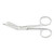 Bandage Scissors McKesson Lister 7-1/4 Inch Length Office Grade Stainless Steel NonSterile Finger Ring Handle Angled Blunt Tip / Blunt Tip (M-487482)
