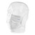 Surgical Mask Sensitive Skin Pleated Tie Closure One Size Fits Most White NonSterile ASTM Level 1 Adult (M-493959)