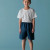 Exam Shorts MediShorts® Small Navy Blue Nonwoven Pediatric Disposable (M-549288)