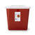 Sharps Container Sharps-A-Gator™ Red Base 10-1/4 H X 7 D X 10-1/2 W Inch Vertical Entry 2 Gallon (M-566144)