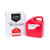 Mailback Sharps Container The Sharps Disposal By Mail System® PRO-TEC® Red Base 11 H X 6 W X 9 L Inch Vertical Entry 2 Gallon (M-566478)