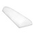 CanDo® Half-Round Therapy Foam Roller White Polyethylene Foam 6 X 36 Inch (M-567198)