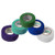 Cohesive Bandage CoFlex® NL 1 Inch X 5 Yard Self-Adherent Closure Teal / Blue / White / Purple / Green NonSterile 12 lbs. Tensile Strength (M-627155)